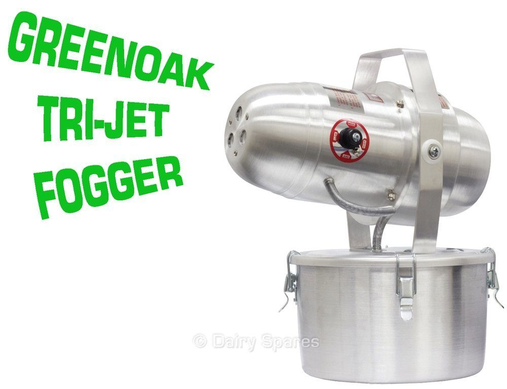 Fly Control with the Greenoak TriJet Fogger Dairy Spares