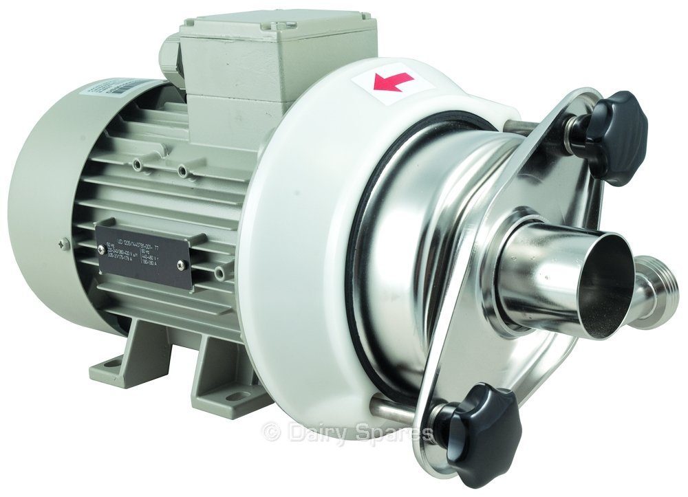 High Cap Packo Milk Pump, 0.75kW 3 Phase IP54,11200ltr/hr 400V 50Hz